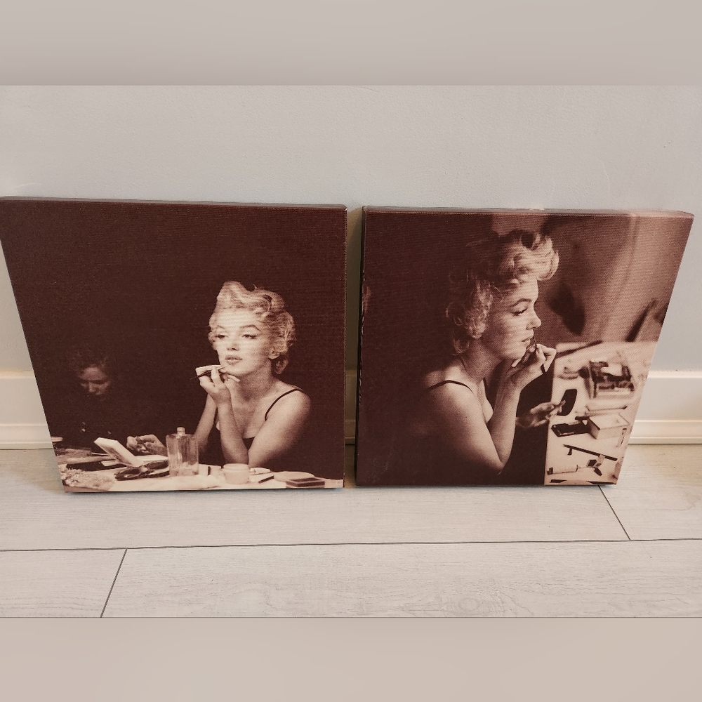 Marilyn Monroe vanity canvases 💄💋✨️